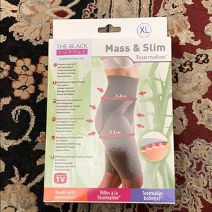 The black purple mass slim